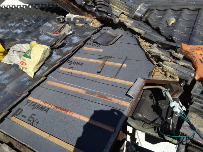 地元の雨漏り修理