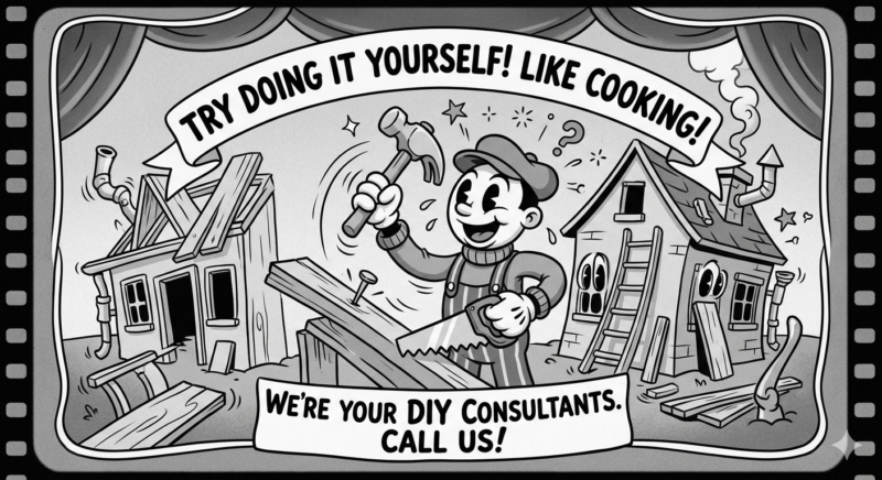 気が向くならやる、出来る工事